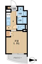 ウィルテラス西大島の物件間取画像